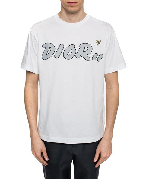 dior x kaws white t shirt|where to buy KAWS Dior.